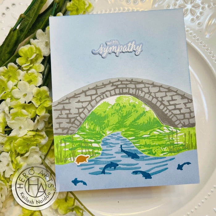 Stone Bridge HeroScape Clear Stamp Set