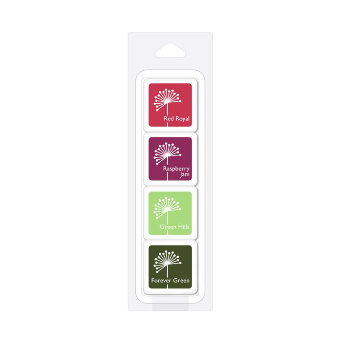 Strawberry Hues Dye Ink Pad Cubes