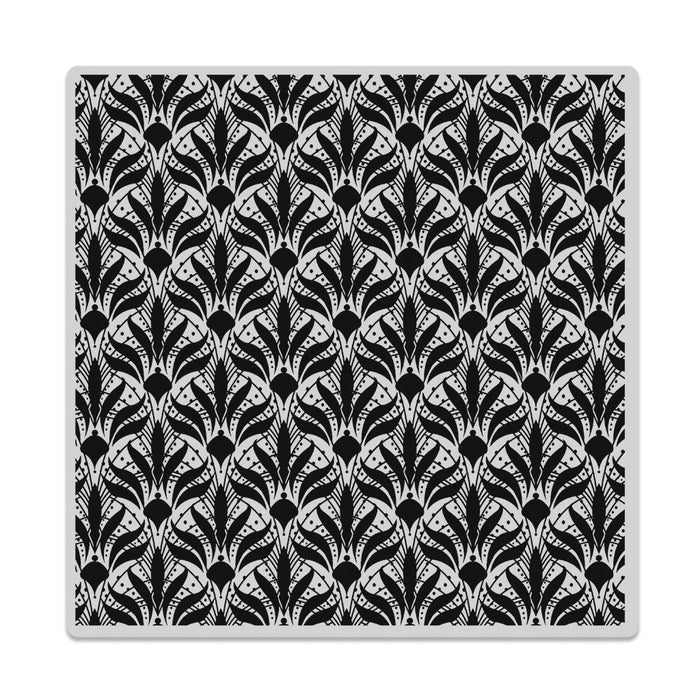 Style Moderne Bold Prints Cling Stamp