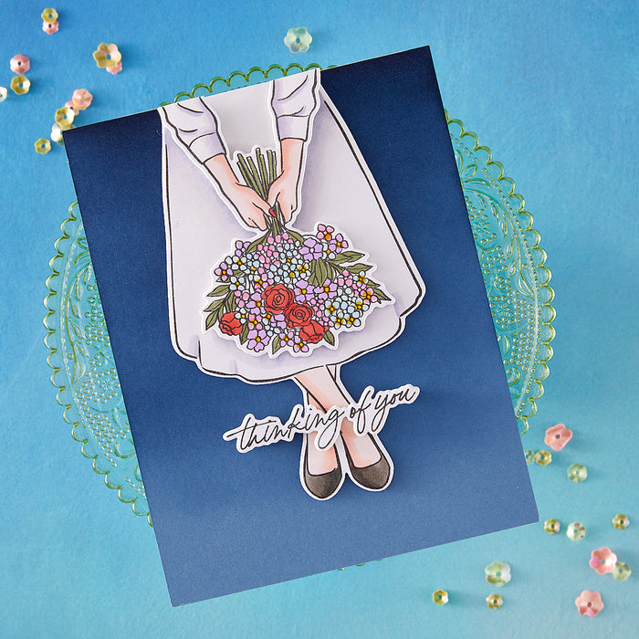 Summer Blooms Clear Stamp Set