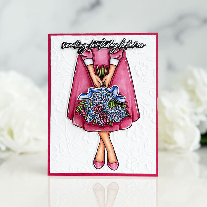 Summer Blooms Clear Stamp Set