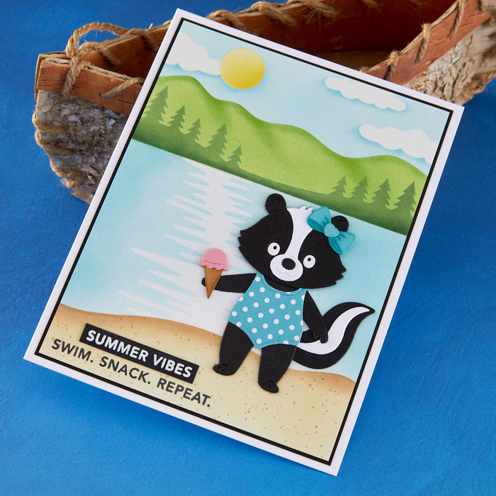 Summertime Sentiments Clear Stamp Set by Allison Frazier
