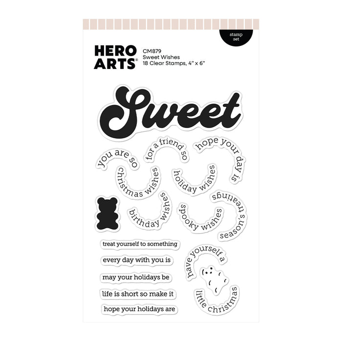 Sweet Wishes Stamp Set by Carly Tee