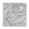 Swirls and Dots Bold Prints Cling Stamp