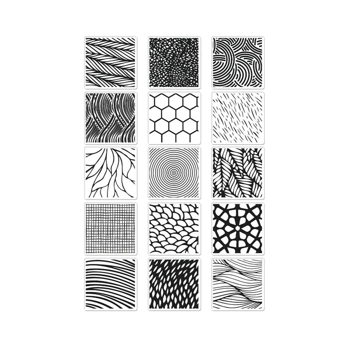 Texture Blocks Clear Stamp Set