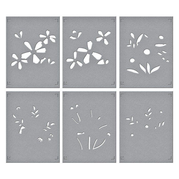 Thank You Bouquet 3D Folder and Stencil Bundle  by Wendy Vecchi