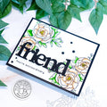 Thank You Flowers Letterpress + Foil Plate