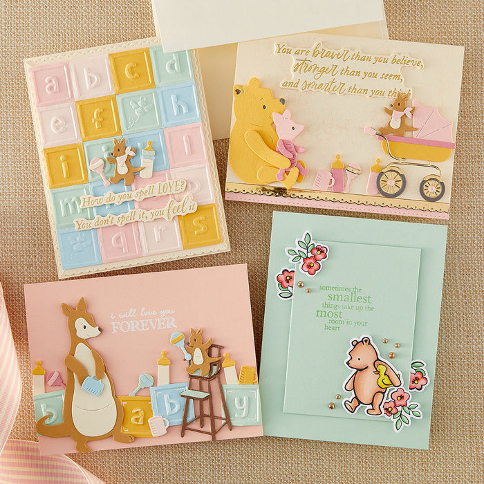 The Hundred Acre Wood Press + Foil Plate with Simple Stories