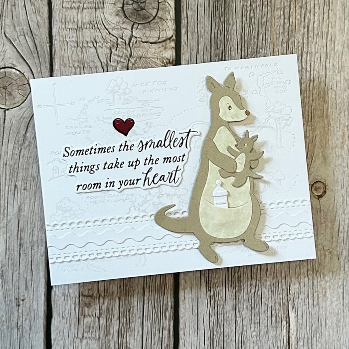 The Hundred Acre Wood Press + Foil Plate with Simple Stories
