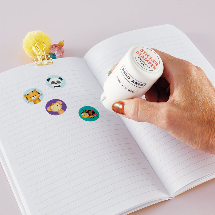 The Zoo Sticker Stamper Starter Pack