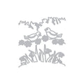 Tri-Fold Garden Birds Fancy Dies