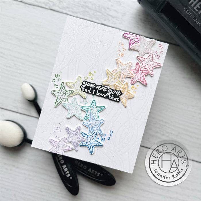 Tropical Fishes Stamp & Cut