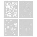 Tropical Leaves Layering Stencils of the Month - August 2024