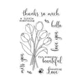 Tulip Bouquet Clear Stamp Set