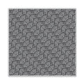 Wave Pattern Bold Prints Cling Stamp