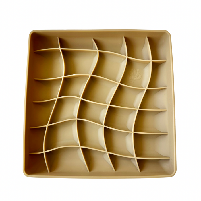 wavies slow feeder bowl | mushroom