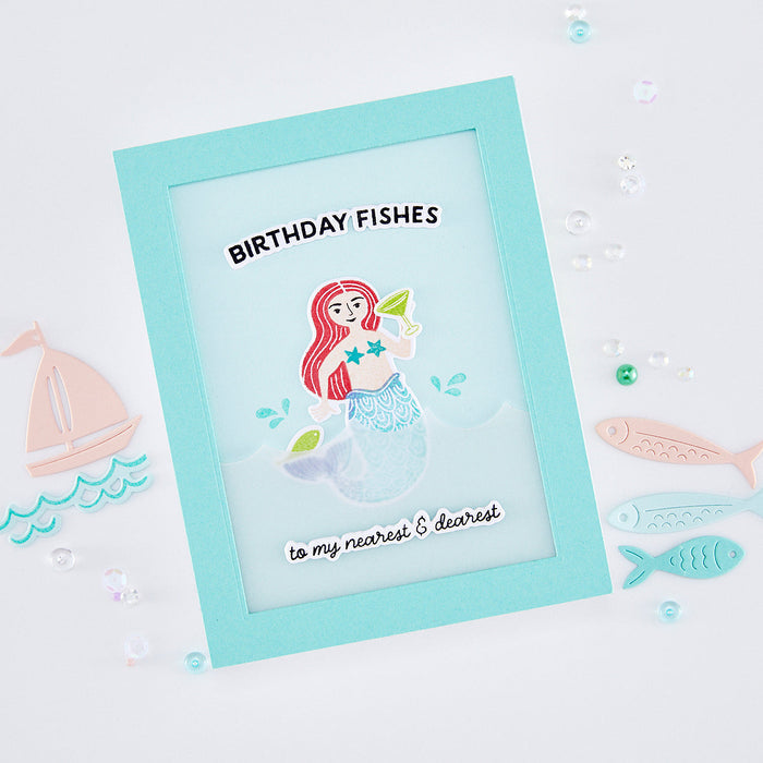 Well Preserved Clear Stamp Set