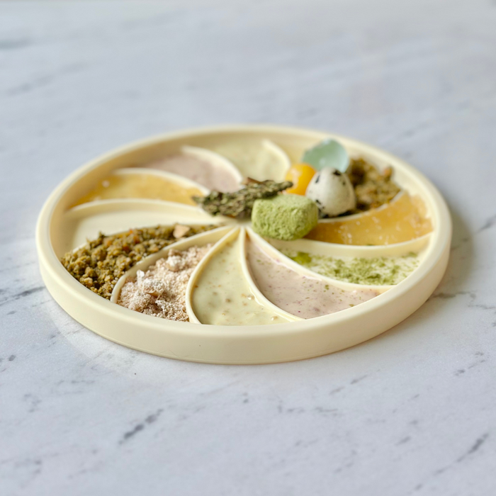 wheelies lick mat & lid | buttercup