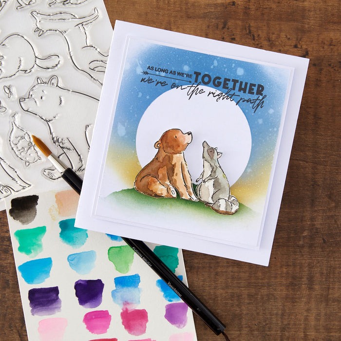 Wild Friends Clear Stamp Set by Josh Griffiths Studio