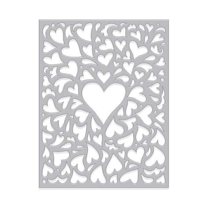 Window On Love Confetti Fancy Dies