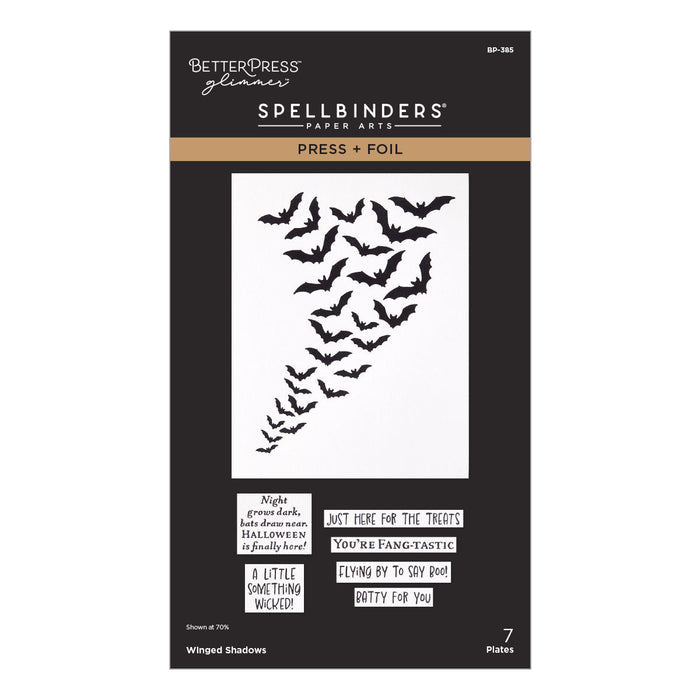 Winged Shadows Press & Foil Plates