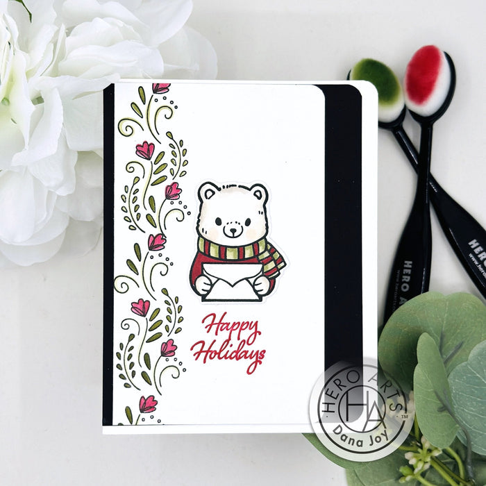Winter Mail Critters Clear Stamp Set
