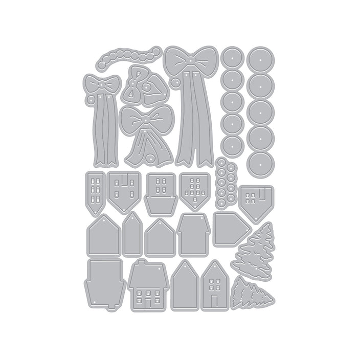 Winter Wreath Accessories Die Set