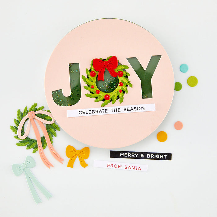 Winter Wreath Die Set