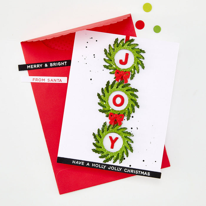 Winter Wreath Die Set