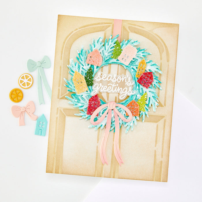Winter Wreath Die Set