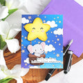 Wishing and Falling Stars 3D Embossing Folder and BetterPress Bundle