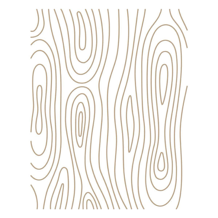 Woodgrain Background Glimmer Hot Foil Plate from Sealed for the Holidays Collection