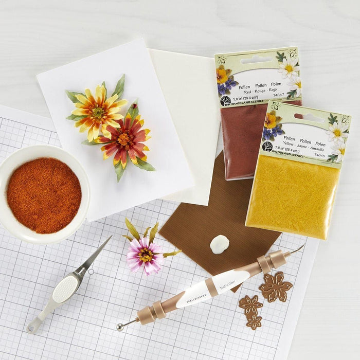 Woodland Scenics - Paper Flower Pollen - Yellow