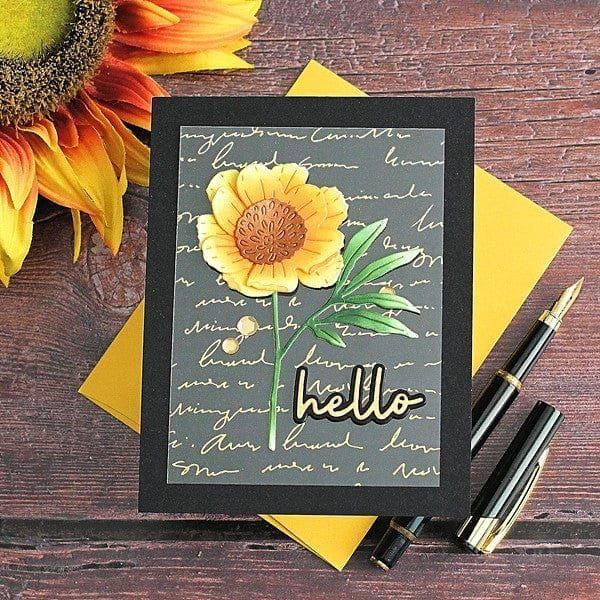 Woodland Tales Sentiments Etched Dies from the Woodland Tales Collection