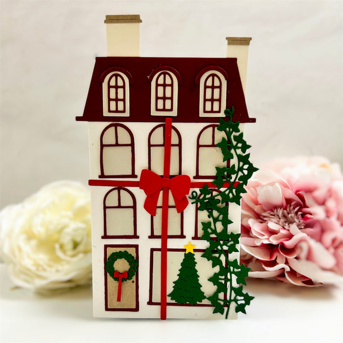 Wrapped Up City Holiday Etched Dies by Yana Smakula