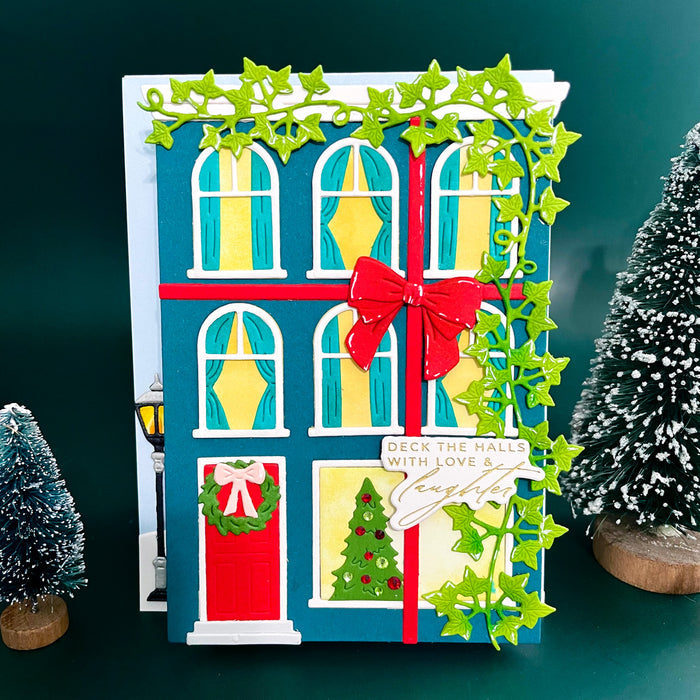 Wrapped Up City Holiday Etched Dies by Yana Smakula