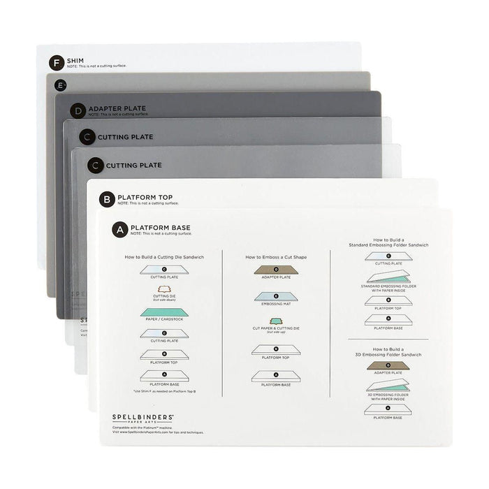 XL Universal Plate System - Accessory Bundle - 8.5"
