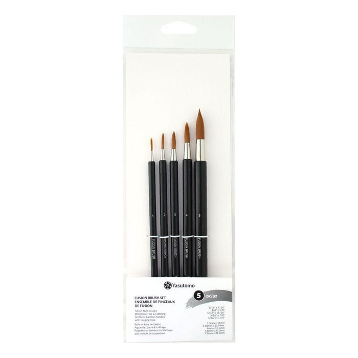 Yasutomo Fusion Brush Set 5 piece