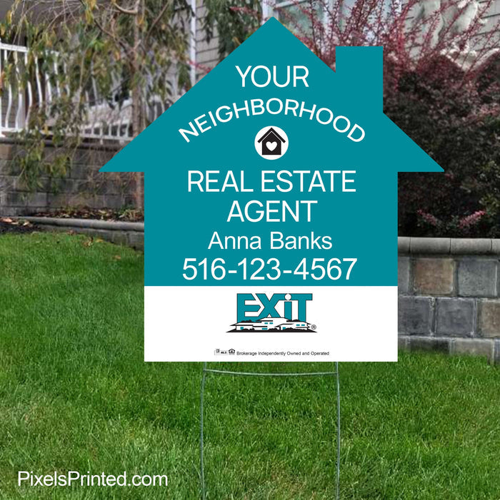 your neighborhood agent yard signs yard signs PixelsPrinted