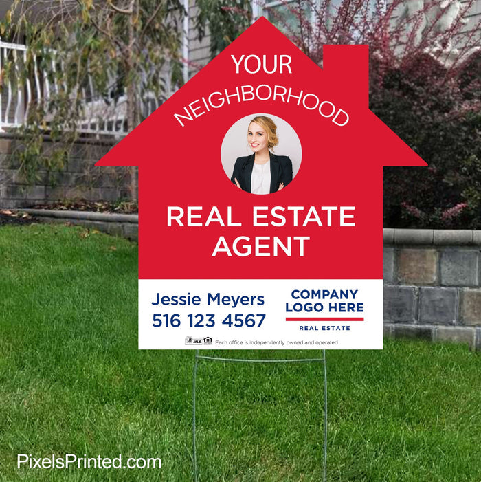your neighborhood agent yard signs yard signs PixelsPrinted