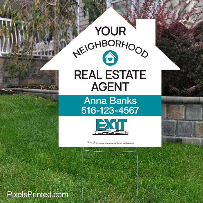 your neighborhood agent yard signs yard signs PixelsPrinted