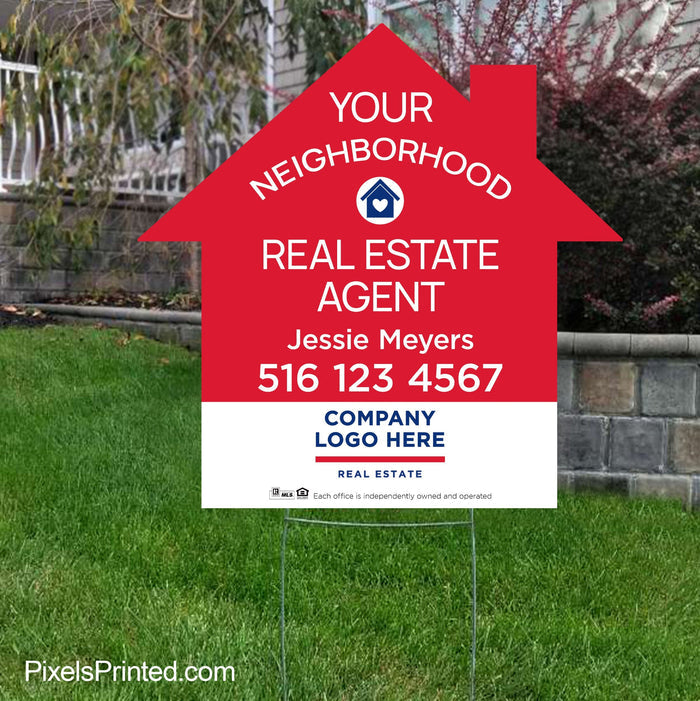 your neighborhood agent yard signs yard signs PixelsPrinted