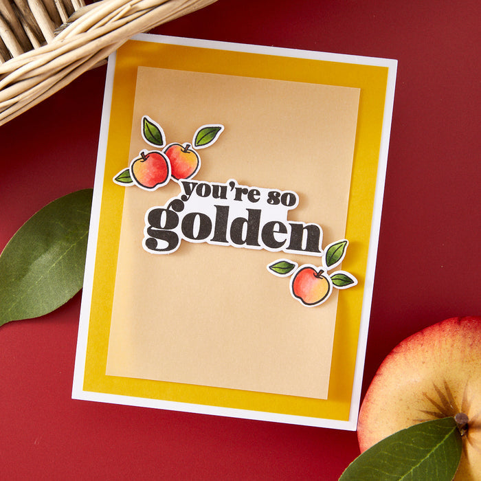 You're Golden Clear Stamp Set